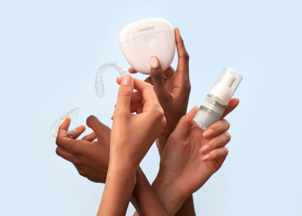 Clear aligners and their storage case